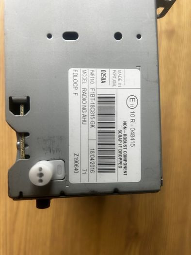 Ford Transit Radio