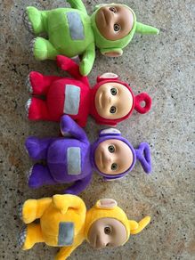 Telly Tubby talking soft toys