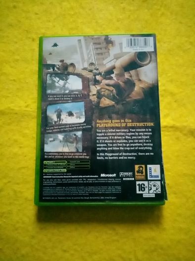Mercenaries Playground of destruction Xbox Original Pal