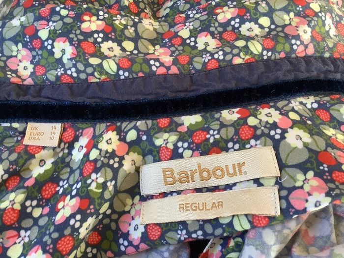 Barbour shirt size 14