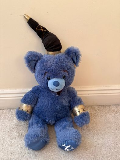 Build A Bear Aladdin Genie Teddy Bear Soft Plush approx. 45 cm. Used Please see photos