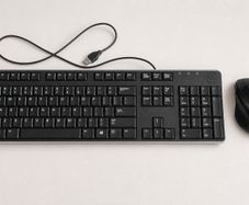 Dell Multimedia USB Keyboard and Rapoo Wireless Mouse