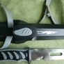 A Paget diving knife. Model Z16631. Complete with safety sheath and holster and rubber straps. (35 each) Image 7