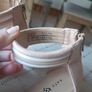 Girls occasion wedding sandals shoes clear heel designer Katy Perry  Sierra tan white 12.5 eur 31 beige Image 6
