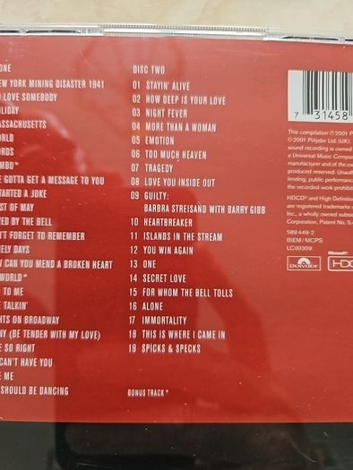 Bee Gees 2CD  - Their Greatest Hits