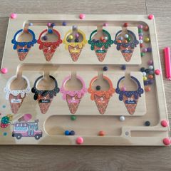 Magnetic Ice Cream Colour Sorter