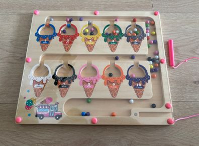Magnetic Ice Cream Colour Sorter