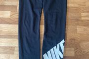 Nike Swoosh Black Leggings Size Small