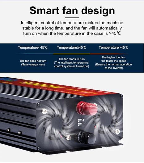 Pure sine wave 5000w inverter 24v to 220v