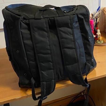 Skiing Boots And Ski Boot Ruck Sack For Sale