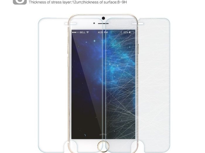 2 X  Tempered Glass Screen Protector for iPhone 6 Plus