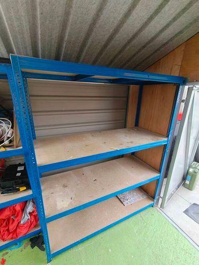 2 x Home/Shed Shelving 1800h x 1500w x 600d