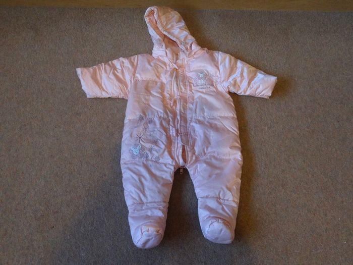 Baby girl warm winter overall Down filling