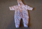 Baby girl warm winter overall Down filling