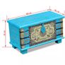 Storage Chest Blue Mango Wood 80x40x45 cm Image 9