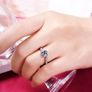 Women's silver ring Image 2