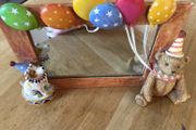 Vintage Mirror lovely addition to a nursery room