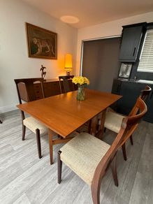 Mid Century Drop Leaf Dining Table