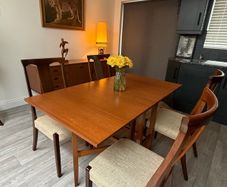 Mid Century Drop Leaf Dining Table