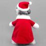 Cat Christmas Outfit, Christmas Pet Clothes Dog Cat Christmas Costume Santa Claus Pet Hoodie Coat for Small Medium Dogs Cats (M Size) Image 4