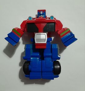 Transformer Playskool Heros Rescue Bot Optimus Prime