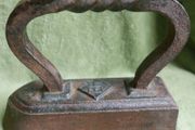 Antique Heavy 1800's B-H Goose Cast Iron Victorian Sad Iron