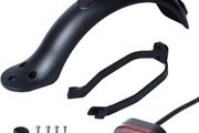 New Scooter Mudguard for Xiaomi Mijia M365 and M365 Pro Electric Scooter Tire Splash Fender with Rear Taillight Back Guard