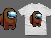 Brown impostor among us t-shirt impostor t-shirt