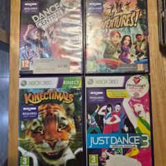 Xbox 360 Kinect Games Bundle x4