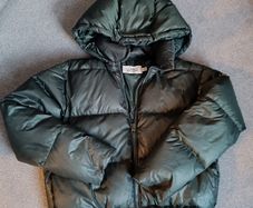 COACH New York Down Puffer Jacket Dark Green F76281