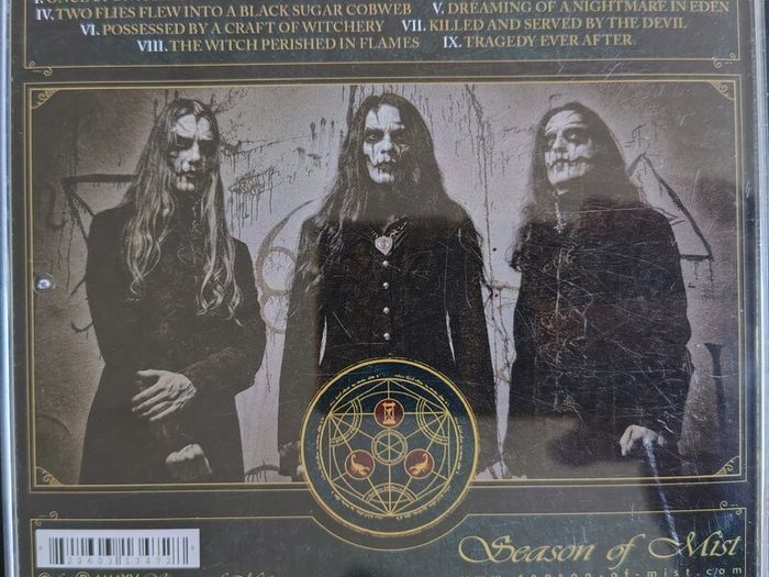 Carach Angren - This Is No Fairytale CD (2015) Dutch Black Metal EX+