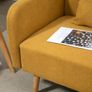 2-Seater Velvet Sofa Image 5