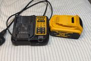dewalt charger and 5 amp battery