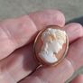 Vintage 14k Gold Cameo Brooch(5 grams) Image 4
