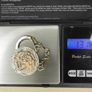 Vintage 925 Silver Two Tone Key Chain Image 3