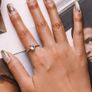 925 Sterling Silver Heart Ring Image 2