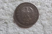 Silver Coin 5 reichmark 1936