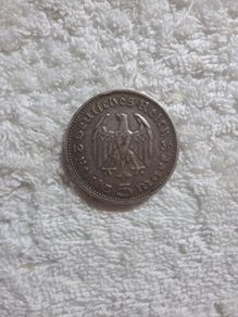 Silver Coin 5 reichmark 1936