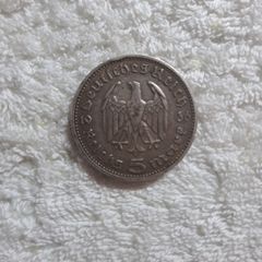 Silver Coin 5 reichmark 1936
