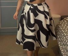 Mono Print Dress