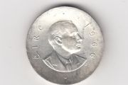 Ireland, Pearse 10/-, 1966, 83.3% silver coin, (no 480)