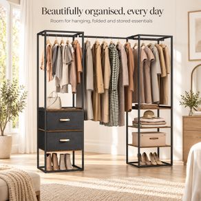 Heavy Duty Open Wardrobe