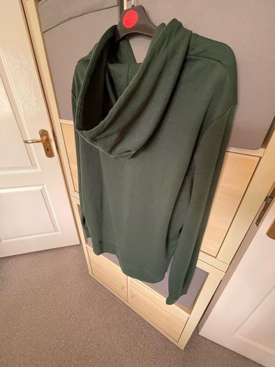 Men's Hooded jacket Jack&Jones size XL, Dark Green color.