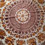 Vintage round rug Image 2
