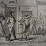 2 x Mid 19th Century Engraved Caricatures by George Cruikshank Image 10