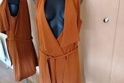 Women's NWT Jacket REDUCED Sleeveless Waterfall Style NWT SIZE 14
