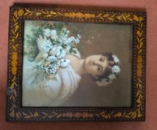 Framed portrait