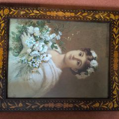 Framed portrait