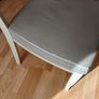 2 x Dining chairs EZ Living dining chairs Bentley Designs Montreux leather seat Image 4