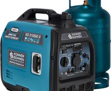 Konner & Sohnen LPG/Petrol Inverter Generator 3100 W